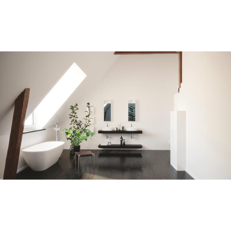 Краска для стен кухни и ванной Luxens матовая цвет белый база A 1 л