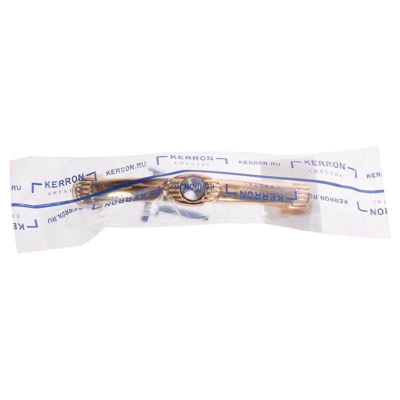 Ручка-скоба CRL37, ЦАМ, 96 мм, цвет золото