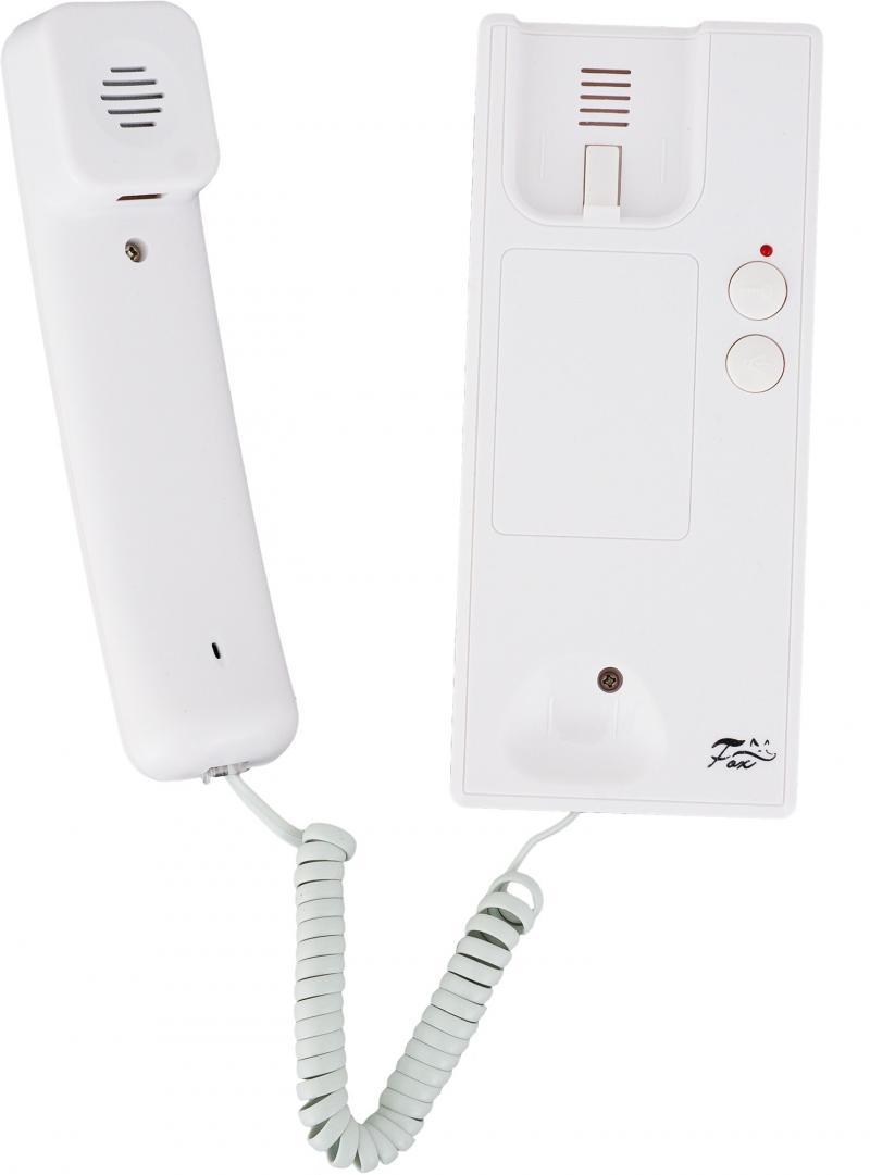 Трубка для цифрового подъездного домофона Fox FX-HS1D цвет белый