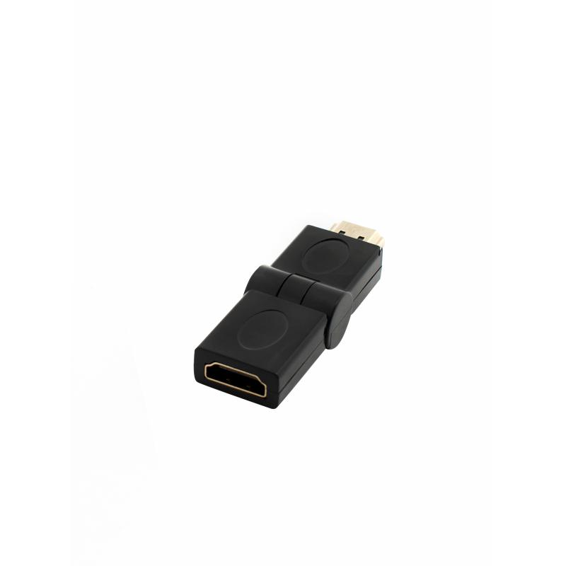 Ауыстырғыш HDMI-HDMI Oxion ұя-сүңгілек, бұрмалы