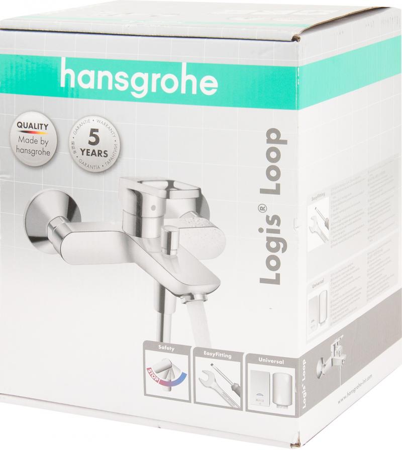 Смеситель для ванной Hansgrohe Logis Loop однорычажный цвет хром