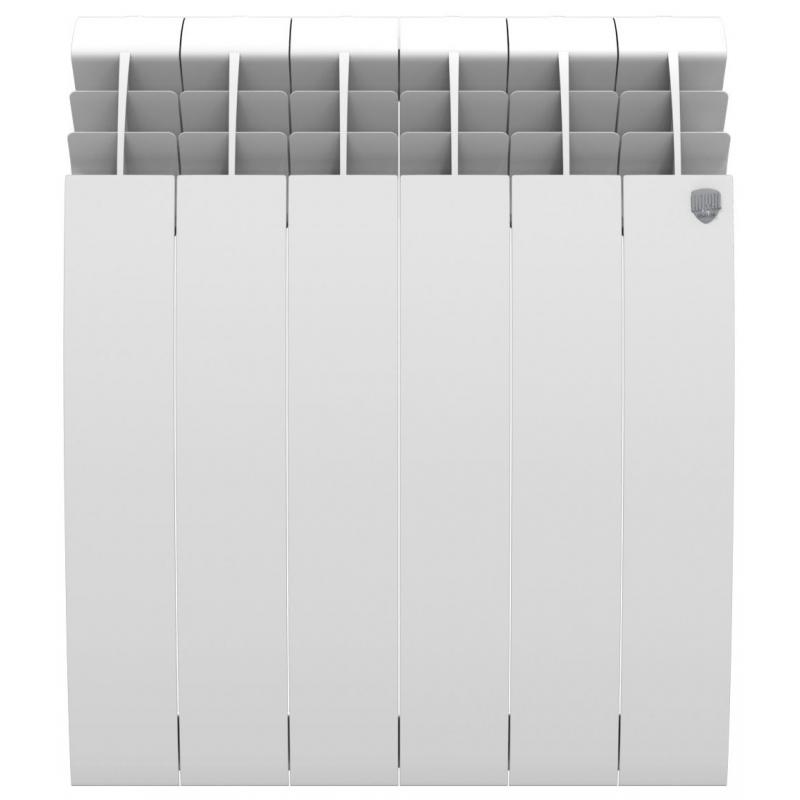 Радиатор Royal Thermo Biliner 500/87 биметалл 6 секций боковое подключение цвет белый