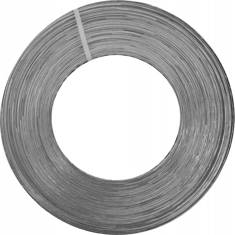Перфорированная лента прямая LP 12x0.5 25 м оцинкованная сталь цвет серый