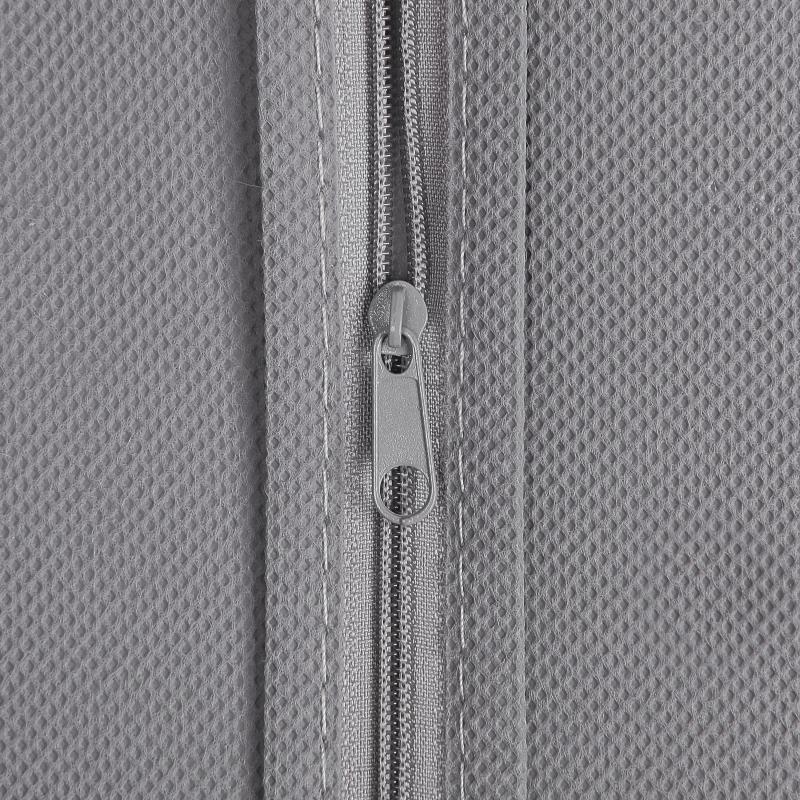 Чехол для одежды Spaceo 60x90 см текстиль цвет серый