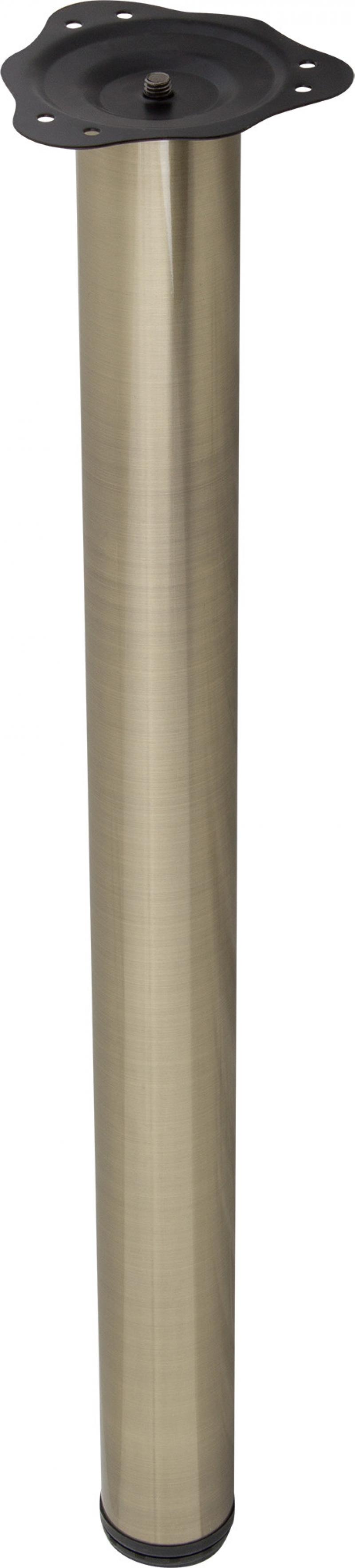 Ножка мебельная TL-009 710 мм сталь максимальная нагрузка 50 кг цвет бронза