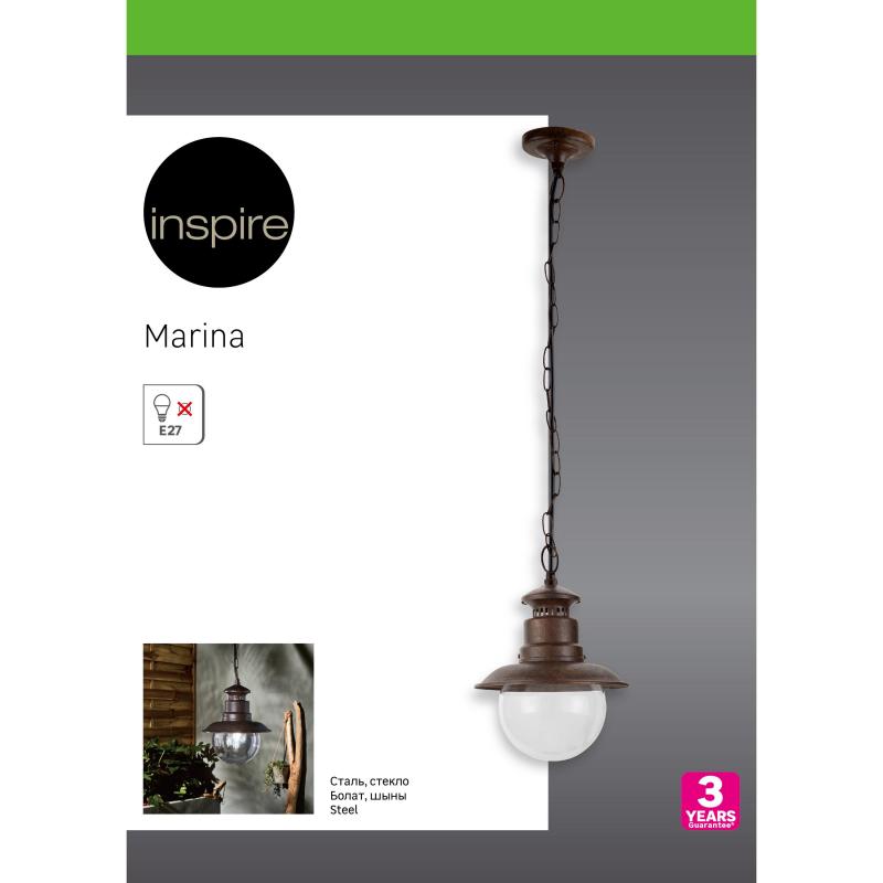 Светильник подвесной Inspire Marina 60 Вт IP44