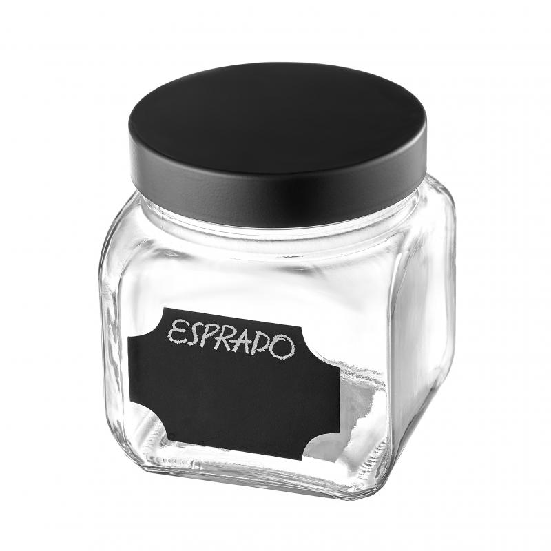 Банка для сыпучих продуктов Esprado Fresco 700 мл стекло цвет прозрачный