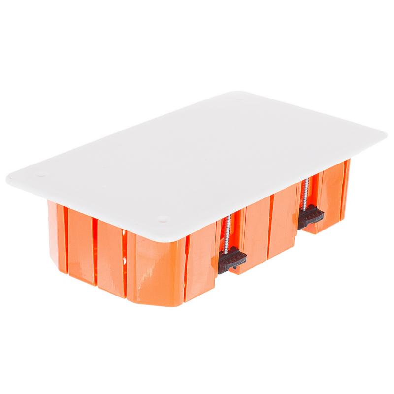 Распределительная коробка скрытая TDM СП 172х96х45 мм 10 вводов IP20 цвет оранжевый