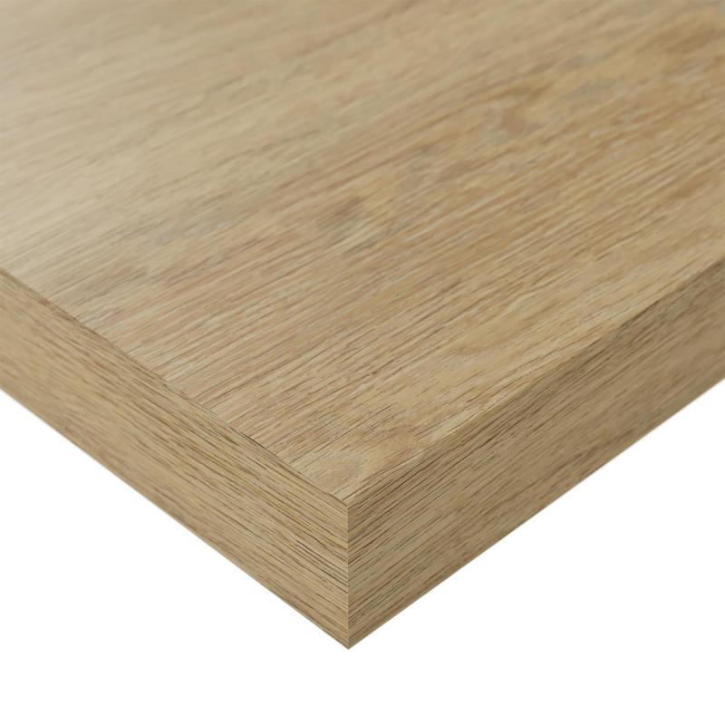 Полка мебельная Spaceo Oak 60x23.5x3.8 см МДФ цвет дуб