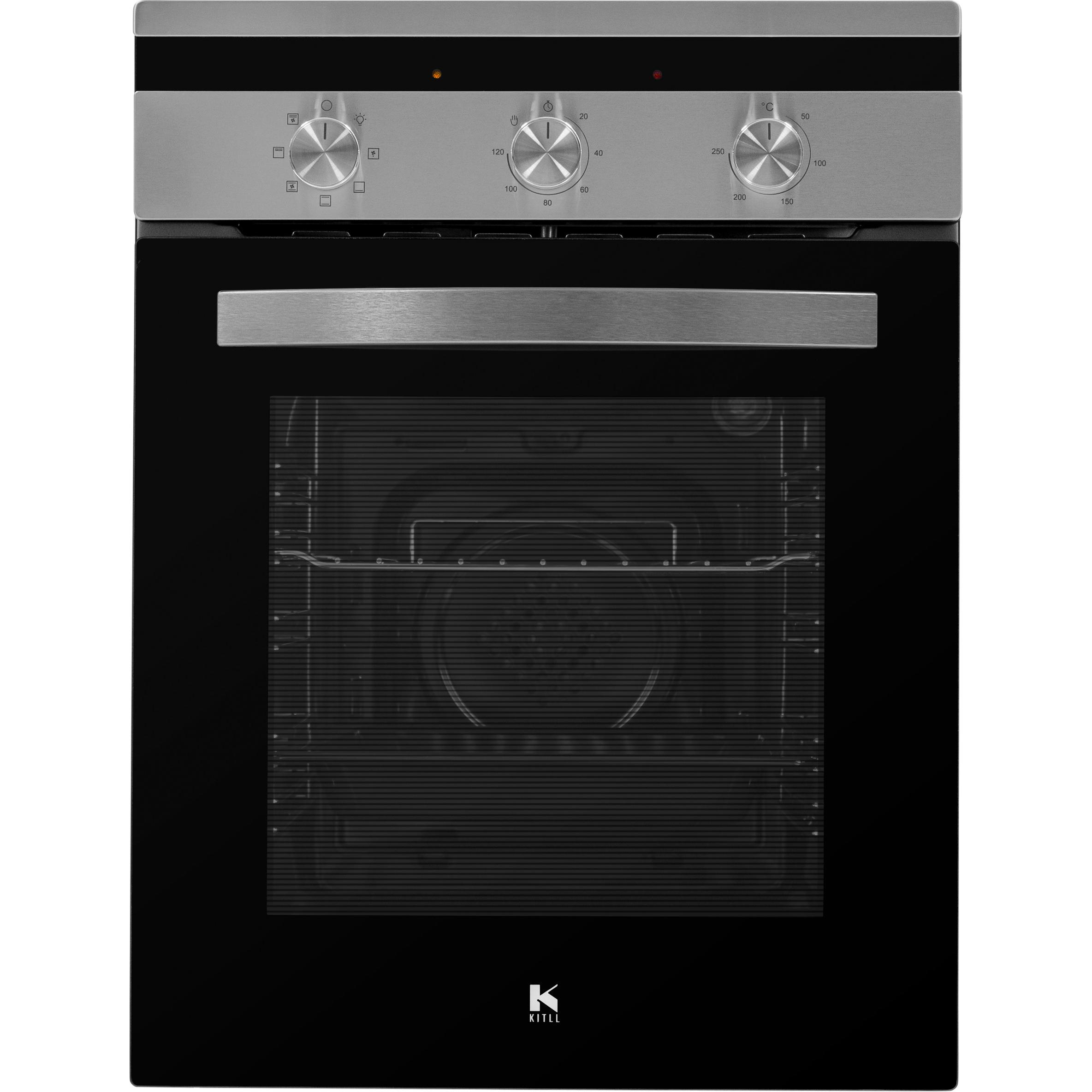 Духовой шкаф электрический Kitll KOB 4501 Black, 45x59.5x58 см, цвет черный