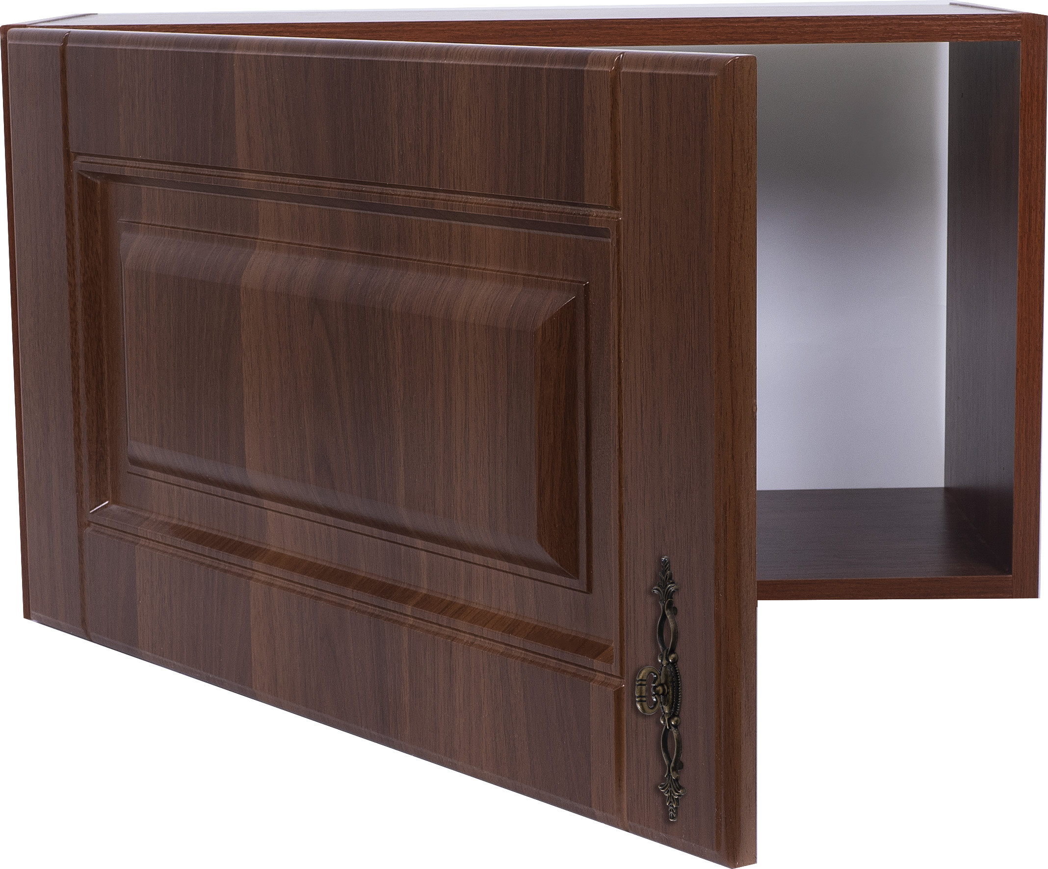 Шкаф навесной «орех ал» с фасадом 60 см, цвет орех Basic