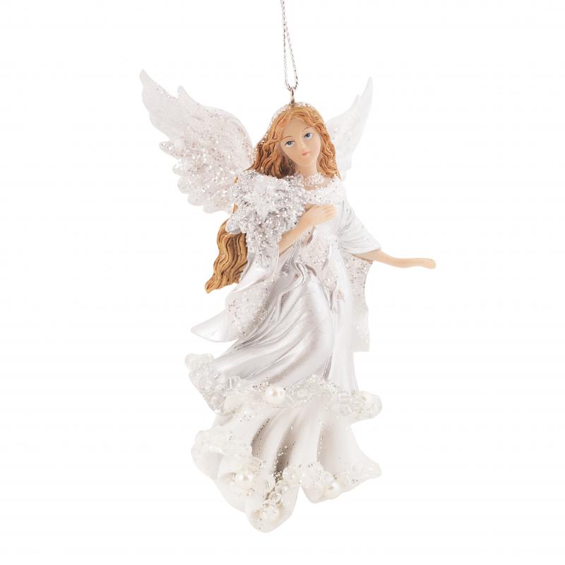 Украшение ёлочное «Рождественский ангел», 14 см