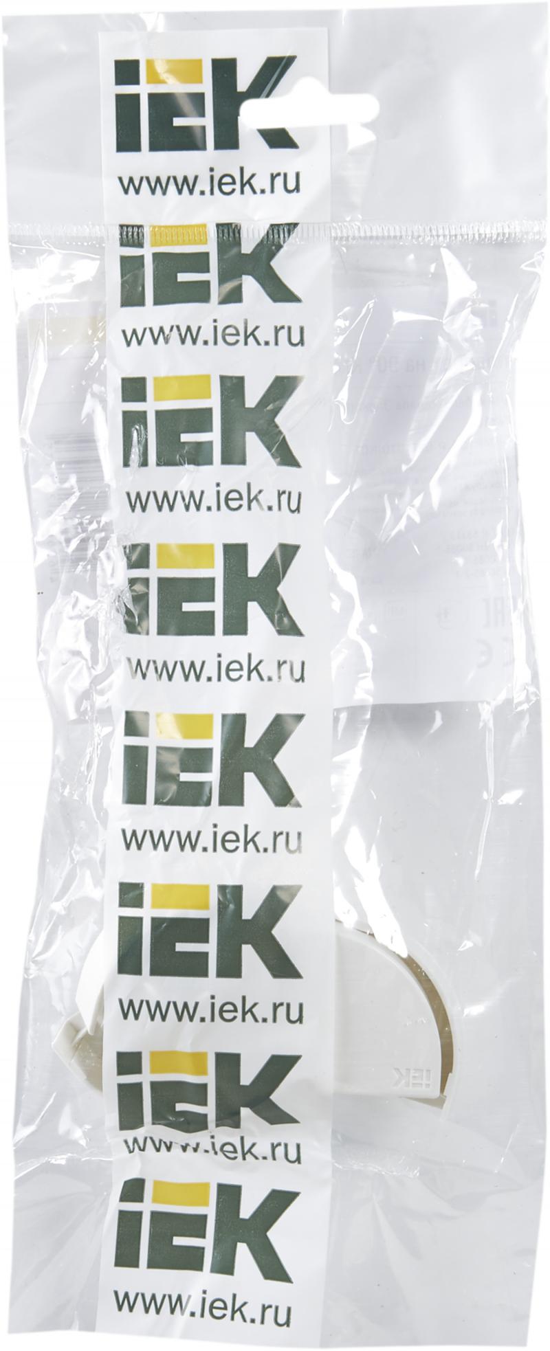 Угол внешний для кабель-канала IEK КМП 20х10 мм цвет белый 4 шт.