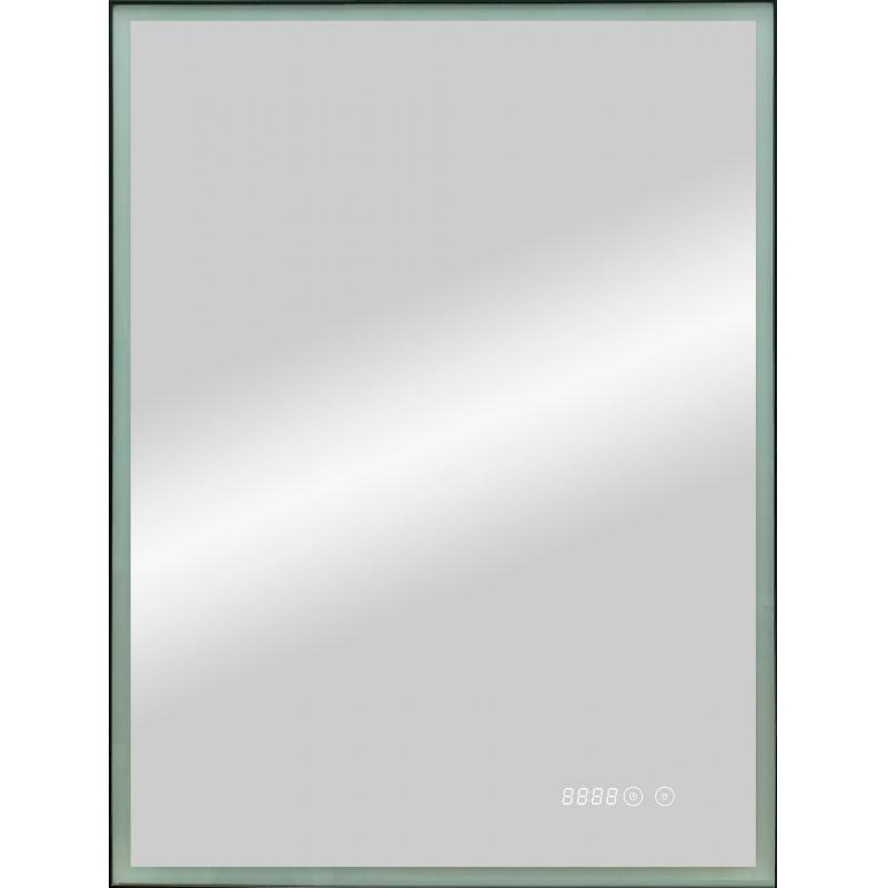 Зеркало для ванной Stretto Black с подсветкой 60x80 см