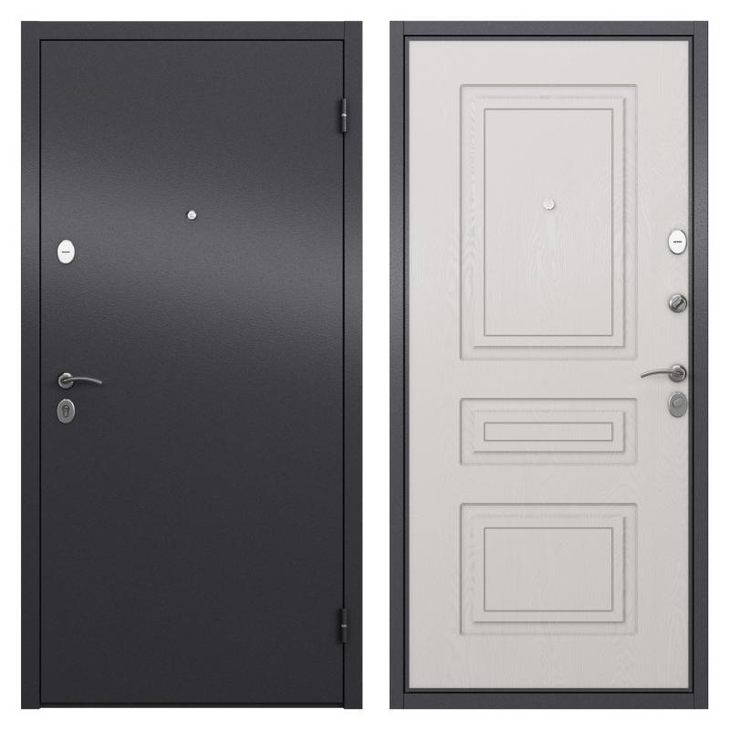 Дверь входная металлическая Берн, 950 мм, правая, цвет мара беленый