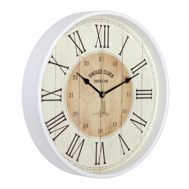 Часы настенные Романс ⌀30.5 см цвет коричневый
