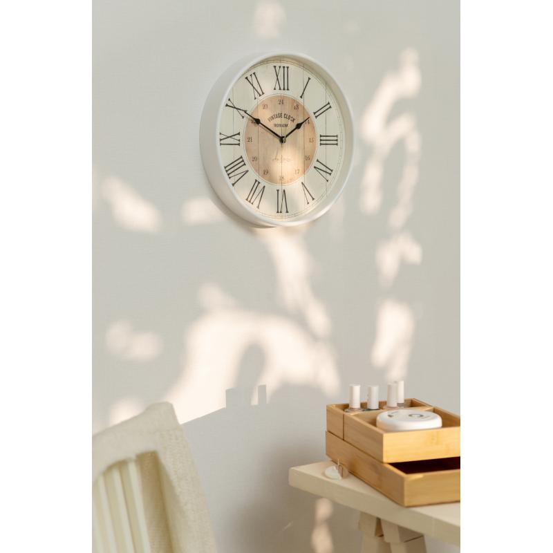 Часы настенные Романс ⌀30,5 см цвет коричневый