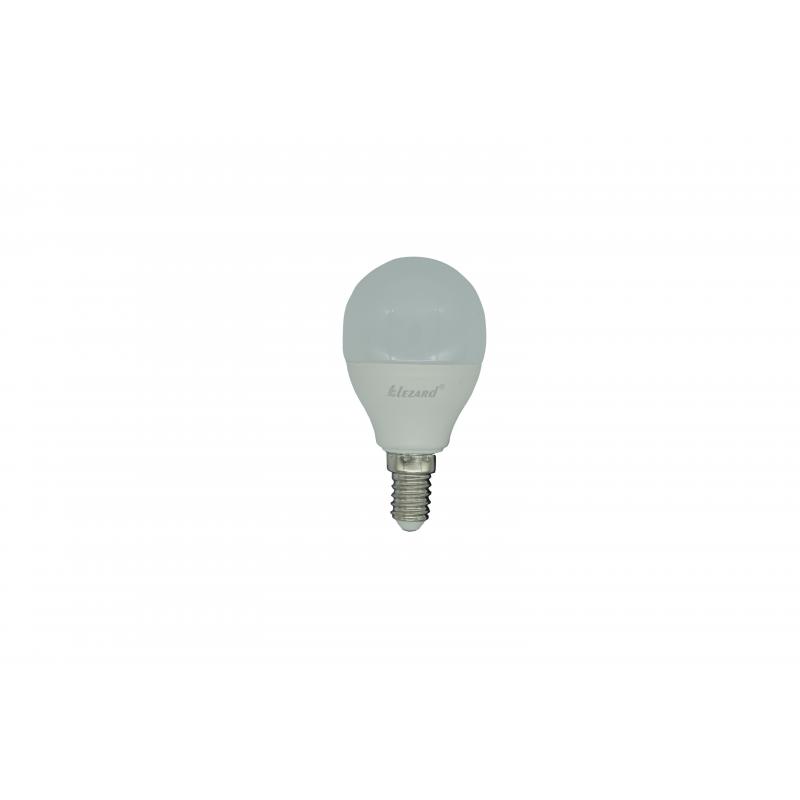 Лампа светодиодная Lezard E27 220 В 9 Вт A45 груша матовая холодный белый свет