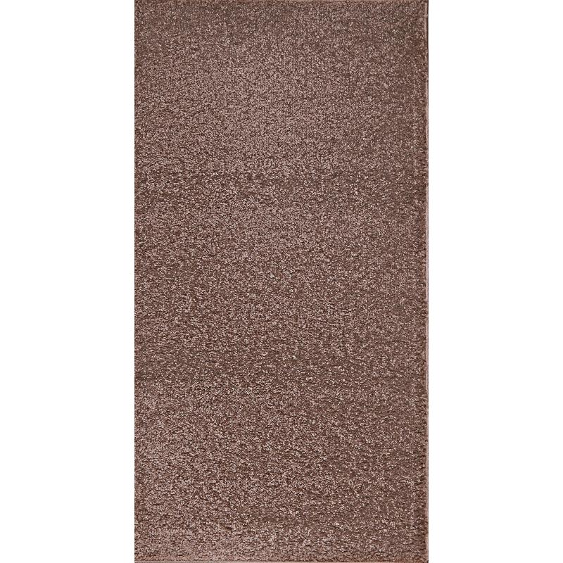 Ковер полипропилен Inspire Shaggy Bosfor 80х150 см цвет темно-коричневый
