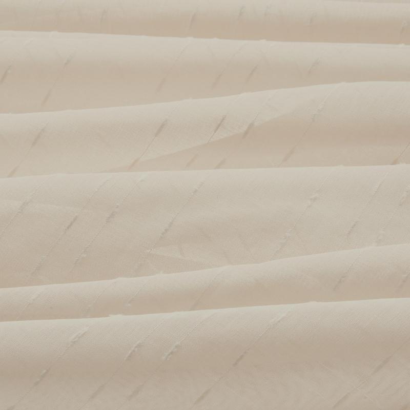 Тюль таспалы жасырын ілмектермен Livia Paper2 500x280 см түсі қоңыр-сарғыш