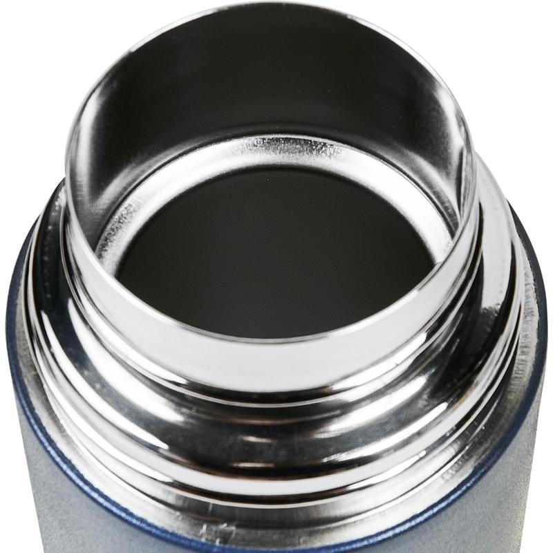 Термос 500 мл кнопка-клапан чашки 2 шт цвет синий