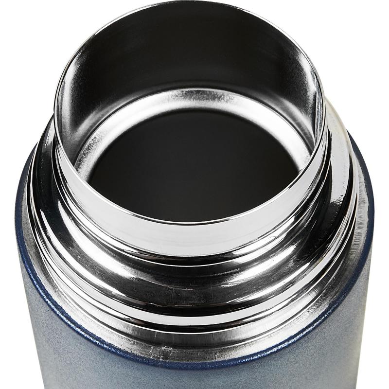 Термос 500 мл кнопка-клапан чашки 2 шт цвет синий