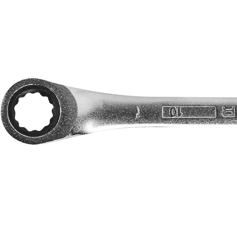 Ключ комбинированный Dexter с трещоткой, 10 мм