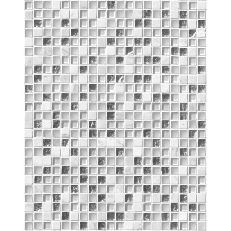 Стеновая панель ПВХ Artens Нимфея мозаика 2700х375х8 мм 1.012 м²