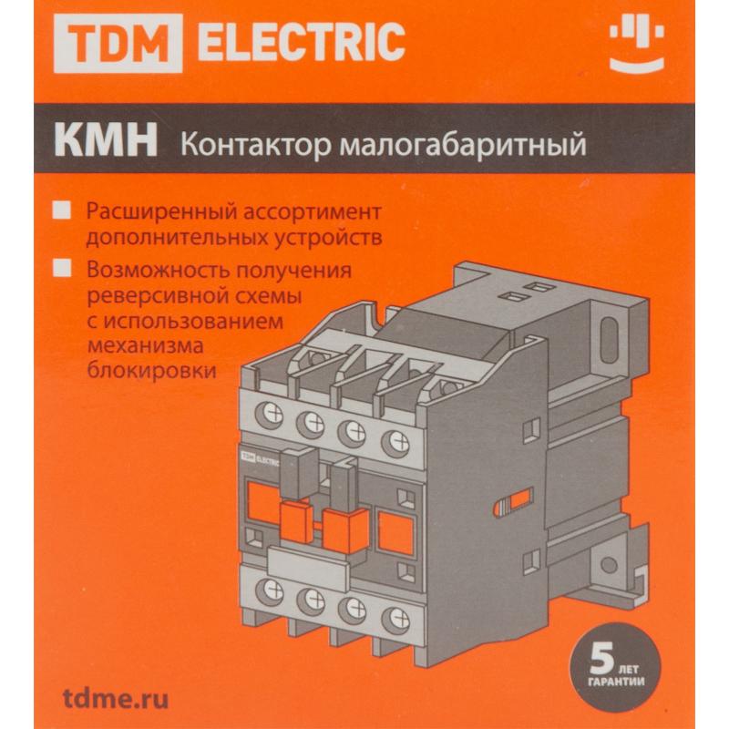 Контактор TDM Electric КМН-11811 18 А 230 В/АС3 1НЗ