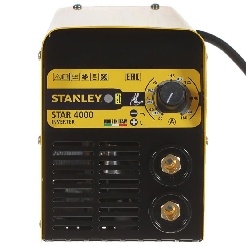 Сварочный аппарат инверторный Stanley Star 4000, 160 А, до 4 мм