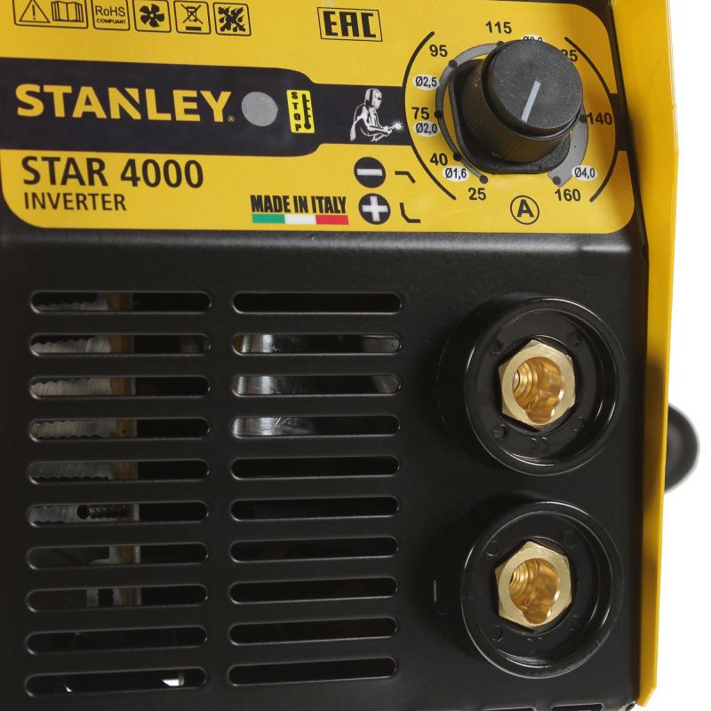 Сварочный аппарат инверторный Stanley Star 4000, 160 А, до 4 мм