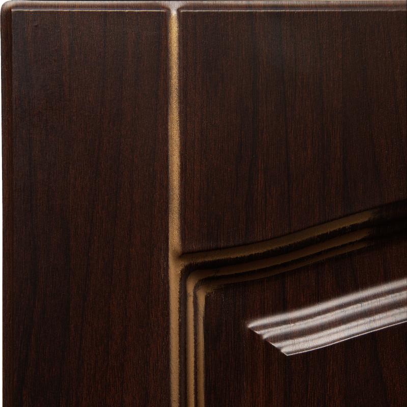 Дверь для кухонного шкафа «Византия», 60х130 см, цвет тёмно-коричневый