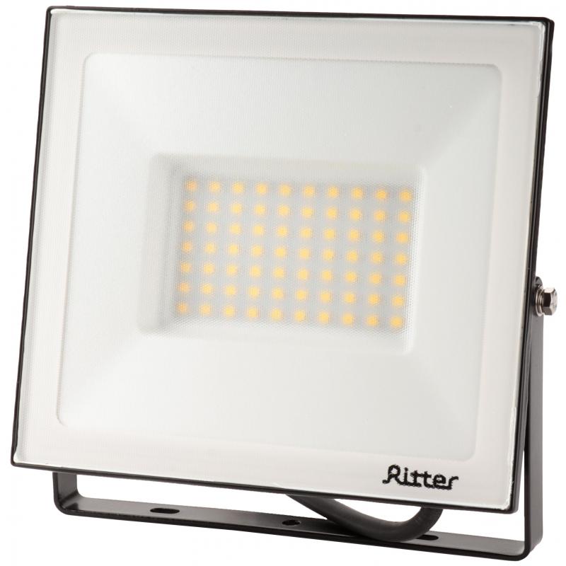 Прожектор светодиодный уличный Ritter Profi 70 Вт 2700К IP65 теплый белый свет