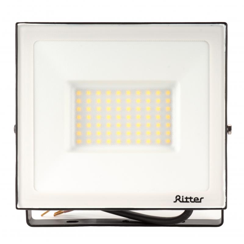 Прожектор жарықдиодты көшелік Ritter Profi 70 Вт 2700К IP65 жылы ақ жарық