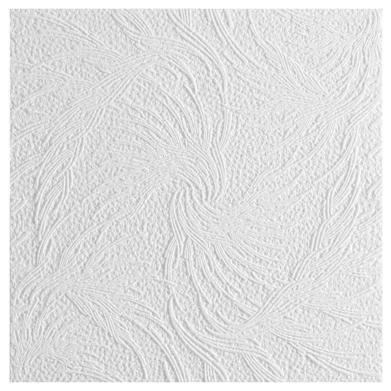 Плита потолочная прессованная «Жар-Птица» 2 м2 50х50 см пенополистирол цвет белый
