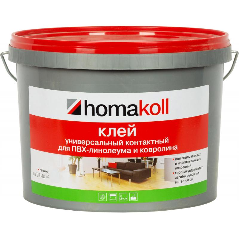 Желім түйспелі линолеум және ковролинге арналған Хомакол (Homakoll) 10 кг