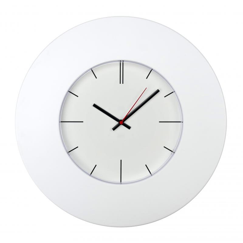 Часы настенные Новелла ⌀37.6 см цвет белый