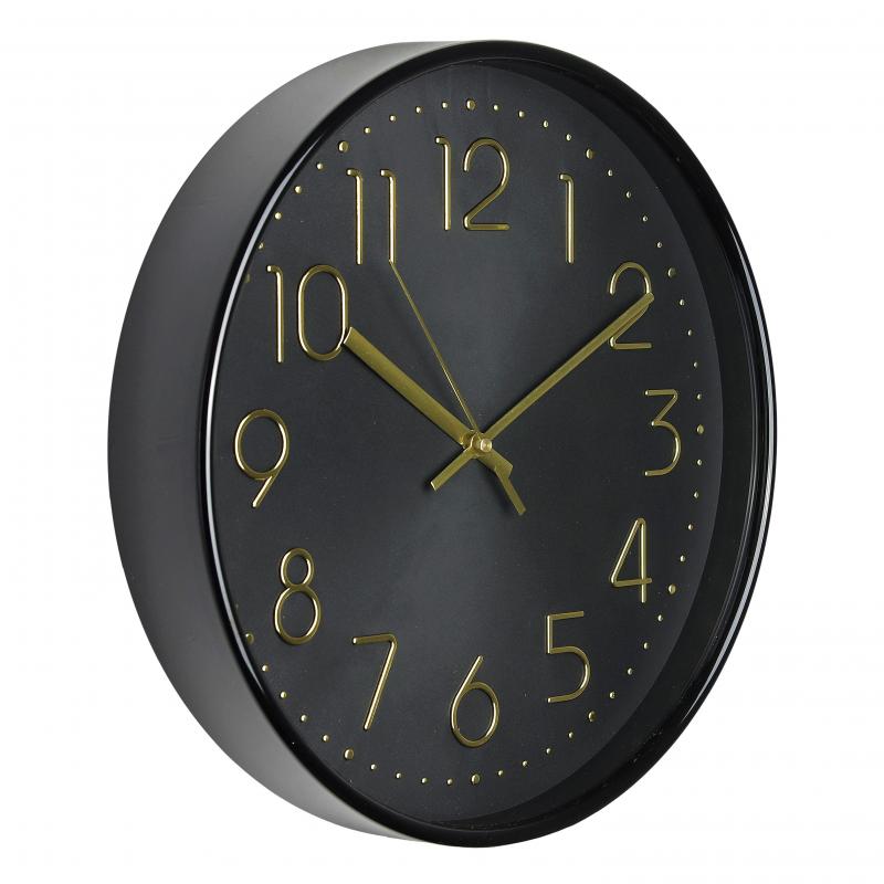 Часы настенные Дежавю ⌀30,5 см цвет золотистый