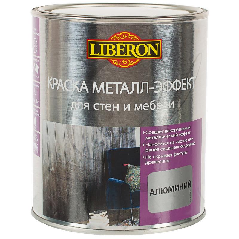 Краска металл-эффект V33 цвет алюминиевый 1 л