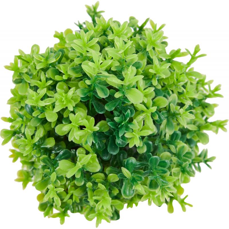 Искусственное растение декоративно-лиственное зеленый ø 12 см ПВХ