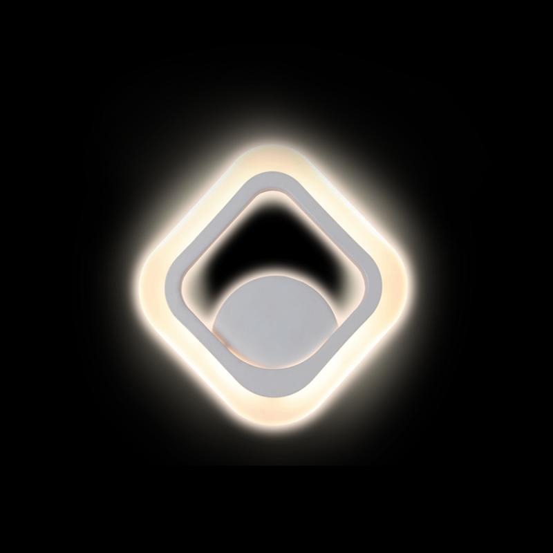 Қабырғалық жарықшам жарықдиодты бра, Ritter PALERMO 52351 2, 15 Вт, 5 м²,  ақ жарық реңктерінің өзгеруі, түсі ақ