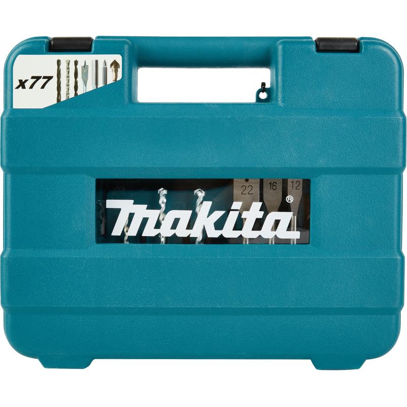 Набор сверл и бит Makita D-47226, 77 предметов