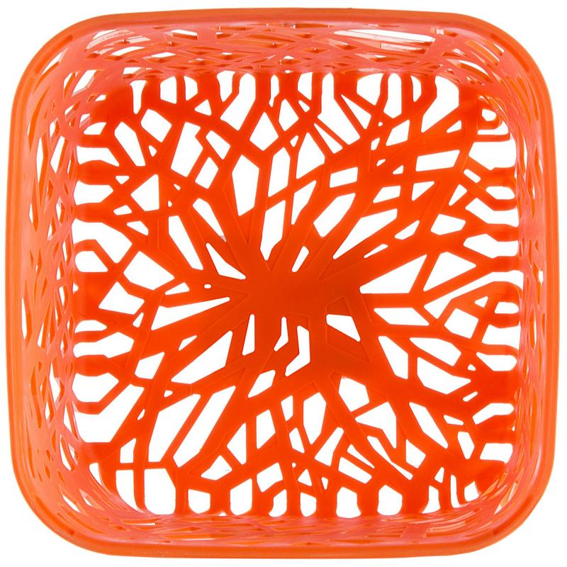 Корзинка Curver Neo квадратная пластик цвет оранжевый