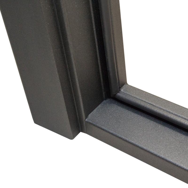 Дверь входная металлическая Гарда Муар, 960 мм, левая, цвет тёмный кипарис