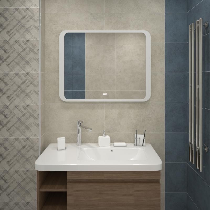 Зеркало для ванной Desire с LED-подсветкой сенсорное с подогревом 90x70 см
