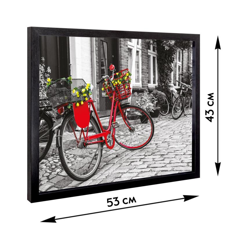 Картина рамада "Велосипед" 40Х50 см
