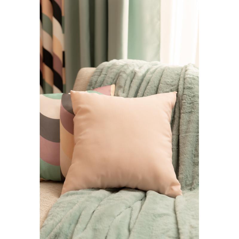 Подушка декоративная «Яркость» 40х40 см цвет кремовый