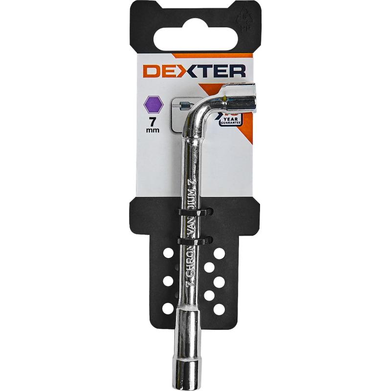 Ключ торцевой Dexter Г-образный, 7 мм