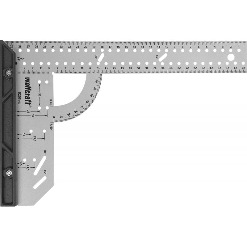 Угольник разметочный Wolfcraft 5205000, 300 мм