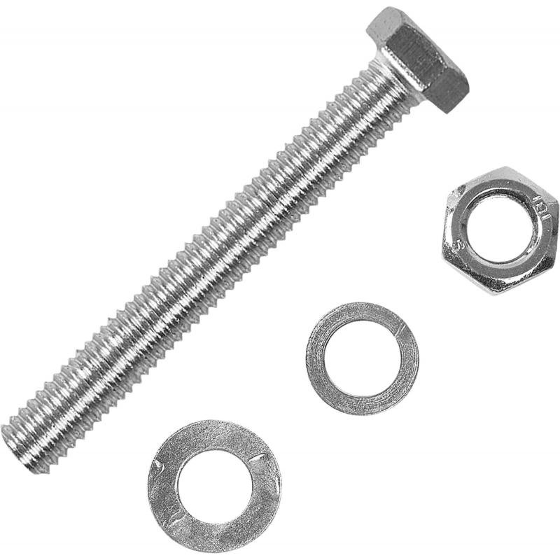Болт с гайкой и шайбой M6x50 мм, 6 шт.